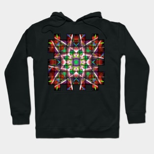 Pattern Psychedelic Weave Mandala Hoodie